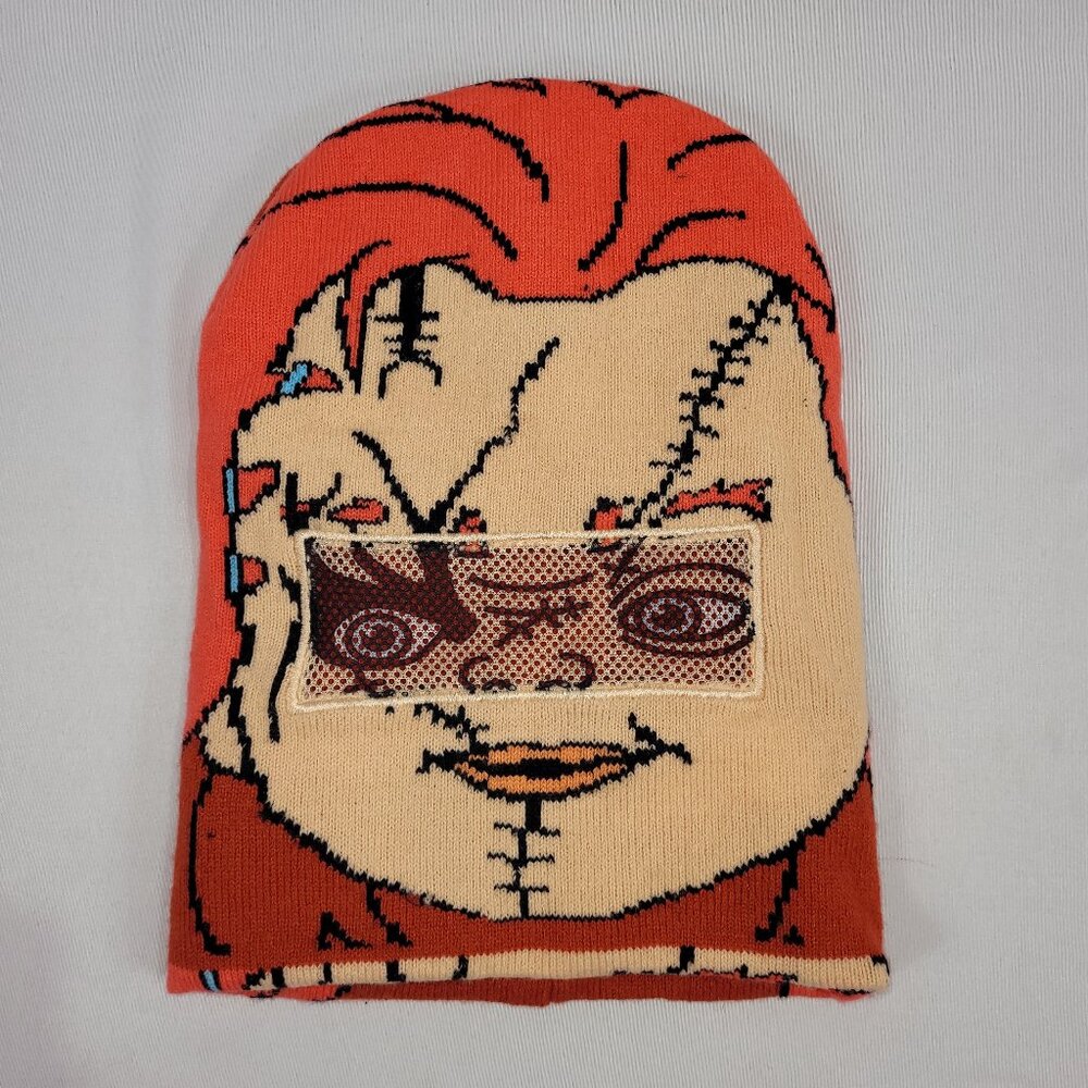 Chucky Rolldown Beanie Touque Winter Knit Hat Youth One Size
